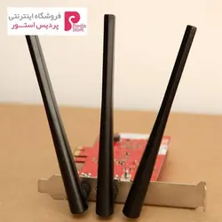 کارت شبکه بی‌سیم، دو بانده و PCI Express ایسوس مدل PCE-AC68 Asus PCE-AC68 802.11ac Dual-band Wireless-AC1900 PCI-E Adapter