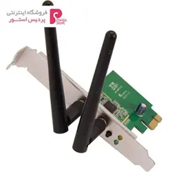 کارت شبکه PCI Express بی‌سیم N300 ایسوس مدل PCE-N15Asus PCE-N15 Wireless N300 PCI Express Network Adapter