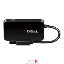 هاب USB3.0 چهار پورت دی-لينک مدل DUB-1341D-Link DUB-1341 4-Port USB 3.0 Hub