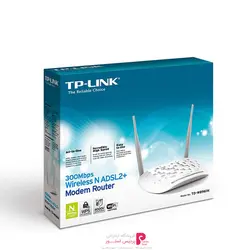 مودم روتر ADSL2 Plus تی پی-لينک مدل TD-W8961NTP-LINK TD-W8961N ADSL2 Plus Wireless N300 Modem Router