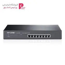 سوییچ 8 پورت گیگابیت و دسکتاپ/رکمونت تی پی-لینک مدل TL-SG1008TP-LINK TL-SG1008 8-Port Gigabit Desktop/Rackmount Switch