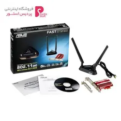 کارت شبکه ایسوس مدل PCE-AC56ASUS PCE-AC56 Network Adapter