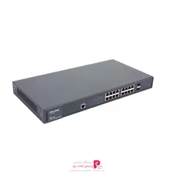 سوئیچ 16 پورت تی پی لینک مدل TL-SG3216TP-LINK TL-SG3216 JetStream 16-Port Managed Switch
