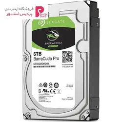 هارددیسک اینترنال سیگیت مدل BarraCuda ST6000DM004 ظرفیت 6 ترابایتSeagate BarraCuda ST6000DM004 Internal Hard Drive - 6TB
