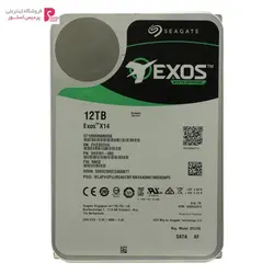 هارد دیسک اینترنال سیگیت Exos-ST12000NM0008 ظرفیت12Seagate ExosST12000NM0008 Internal Hard Drive - 12TB