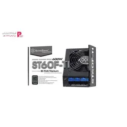 منبع تغذیه کامپیوتر سیلوراستون SST-ST60F-TISilverstone Strider Titanium SST-ST60F-TI Computer Power Supply