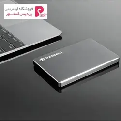 هارددیسک اکسترنال ترنسند مدل StoreJet 25C3N ظرفیت 2 ترابایتTranscend StoreJet 25C3N External Hard Drive - 2TB