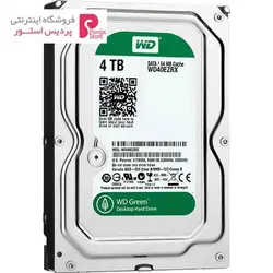 هارددیسک اینترنال وسترن دیجیتال سری سبز مدل WD40EZRX ظرفیت 4 ترابایتWestern Digital Green WD40EZRX Internal Hard Drive - 4TB