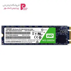 حافظه SSD وسترن دیجیتال مدل GREEN WDS120G1G0B ظرفیت 120 گیگابایتWestern Digital GREEN WDS120G1G0B SSD Drive - 120GB
