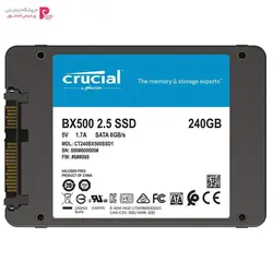 اس اس دی اینترنال کروشیال BX500 240GBCrucial BX500 Internal SSD Drive - 240GB