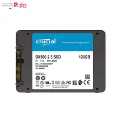 اس اس دی کروشیال BX500 120GBCrucial BX500 Internal SSD Drive - 120GB
