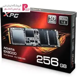 حافظه SSD ای دیتا مدل SX8000NP-256GM-C ظرفیت 256 گیگابایتADATA SX8000NP-256GM-C SSD Drive - 256GB