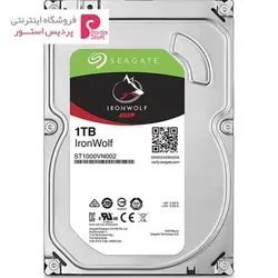 هارددیسک اینترنال سیگیت مدل IronWolf ST1000VN002 ظرفیت 1 ترابایتSeagate IronWolf ST1000VN002 Internal Hard Drive - 1TB
