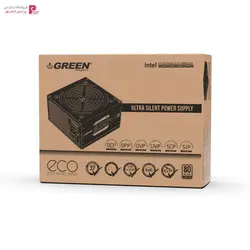 منبع تغذیه کامپیوتر گرین GP450A-ECO Rev3.1Green GP450A-ECO Rev3.1 Computer Power Supply