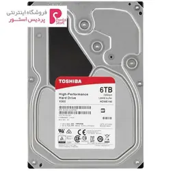 هارددیسک اینترنال توشیبا سری X300 مدل HDWE160EZSTA ظرفیت 6 ترابایتToshiba X300 HDWE160EZSTA Internal Hard Drive - 6TB