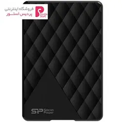 هارددیسک اکسترنال سیلیکون پاور مدل دایموند D06 ظرفیت 2 ترابایتSilicon Power Diamond D06 External Hard Drive - 2TB