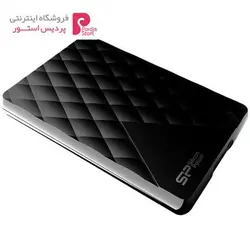 هارددیسک اکسترنال Silicon Power مدل دایموند D06 ظرفیت 1 ترابایتSilicon Power Diamond D06 External Hard Drive - 1TB