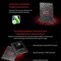 SSD اینترنال اپیسر AS350-PANTHER ظرفیت120Apacer AS350 PANTHER SSD - 120GB
