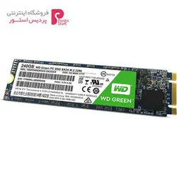 حافظه SSD وسترن دیجیتال مدل GREEN WDS240G1G0B ظرفیت 240 گیگابایتWestern Digital GREEN WDS240G1G0B SSD Drive - 240GB