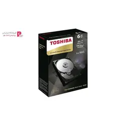 هارددیسک اینترنال توشیبا مدل N300 ظرفیت 6 ترابایتToshiba N300 Internal Hard Disk - 6TB