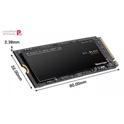 حافظه SSD وسترن دیجیتال مدل BLACK SN750 NVME ظرفیت 250Western Digital BLACK SN750 NVME SSD Drive - 250GB