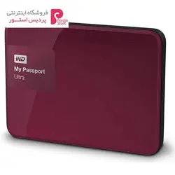 هارددیسک اکسترنال وسترن دیجیتال مدل My Passport Ultra PremiumWestern Digital My Passport Ultra Premium External Hard Drive - 2TB