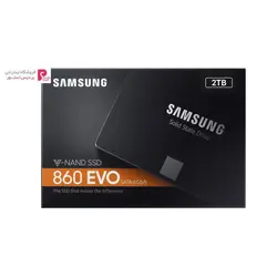 اس اس دی اینترنال سامسونگ مدل 860 Evo ظرفیت 2 ترابایتSamsung 860 Evo SSD Drive - 2TB
