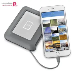 هارد اکسترنال لسی DJI Copilot BOSS 2TBLacie DJI Copilot BOSS External SSD Drive - 2TB