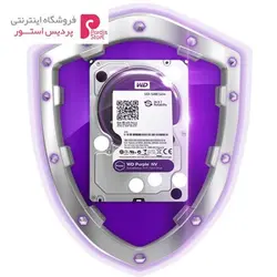 هارددیسک اینترنال وسترن دیجیتال مدل Purple NV WD6NPURX ظرفیت 6 ترابایتWestern Digital Purple NV WD6NPURX Internal Hard Drive 6TB