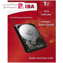 هارددیسک اینترنال توشیبا سری L200 مدل HDWJ110 ظرفیت 1 ترابایتToshiba L200 HDWJ110 Internal Hard Drive - 1TB