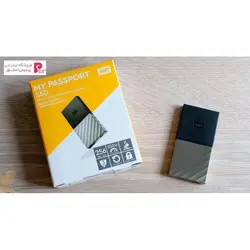 SSD اکسترنال وسترن دیجیتالMY-PASSPORT ظرفیت512Western Digital MY PASSPORT EXTERNALl SSD 512GB