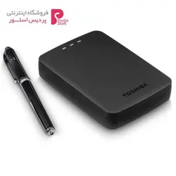 هارددیسک اکسترنال توشیبا مدل CANVIO AEROCAST ظرفیت 1 ترابایتToshiba CANVIO AEROCAST External Hard Drive - 1TB