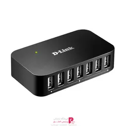 هاب 7 پورت دی لينک مدل DUB-H7-D1D-Link DUB-H7-D1 7-Port USB Hub