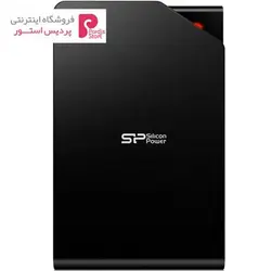 هارددیسک اکسترنال Silicon Power مدل استریم S03 ظرفیت 500 گیگابایتSilicon Power Stream S03 External Hard Drive - 500GB