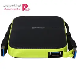 هارد اکسترنال سیلیکون پاور Armor-A60 ظرفیت2Silicon Power Armor A60 External Hard Drive - 2TB