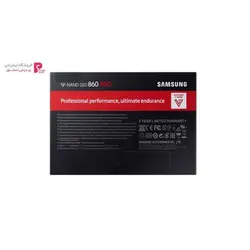 حافظه SSD سامسونگ مدل 860 پرو ظرفیت 256 گیگابایتSamsung 860 Pro SSD Drive - 256GB