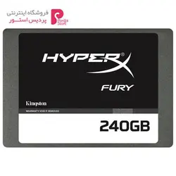 حافظه SSD کینگستون مدل HyperX Fury ظرفیت 240 گیگابایتKingston HyperX Fury SSD Drive - 240GB
