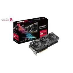 کارت گرافیک ایسوس مدل ROG-STRIX-RX580-O8G-GAMINGASUS ROG-STRIX-RX580-O8G-GAMING Graphics Card