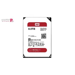 هارددیسک اینترنال وسترن دیجیتال مدل Red Pro WD8001FFWX ظرفیت 8 ترابایتWestern Digital Red Pro WD8001FFWX Internal Hard Drive 8TB