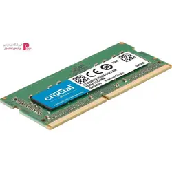 رم لپ تاپ کروشیال مدل DDR4 2400MHz ظرفیت 8 گیگابایتCrucial DDR4 2400MHz SODIMM RAM - 8GB