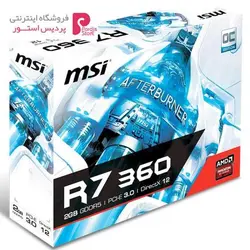 کارت گرافیک ام اس آی مدل R7 360 2GD5 OCMSI R7 360 2GD5 OC Graphics Card