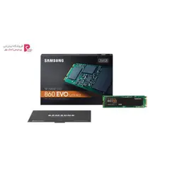 اس اس دی اینترنال سامسونگ مدل Evo 860 m.2 ظرفیت 250 گیگابایتSamsung 860 Evo m.2 Internal SSD Drive - 250GB