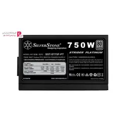 منبع تغذیه کامپیوتر سیلوراستونStrider Platinum-SST-ST75F-PTSilverstone Strider Platinum SST-ST75F-PT Computer Power Supply