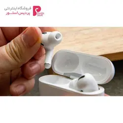 هدفون بی‌ سیم اپل AirPods Pro همراه با محفظه شارژApple AirPods Pro Wireless Headphones with Charging case