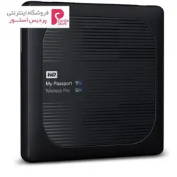 هارددیسک اکسترنال وسترن دیجیتال مدل My Passport Wireless PROWestern Digital My Passport Wireless PRO External Hard Drive - 2TB