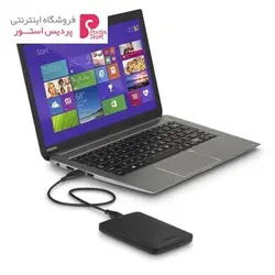 هارد دیسک اکسترنال توشیبا مدل Canvio Basics ظرفیت 500 گیگابایتToshiba Canvio Basics External Hard Drive - 500GB