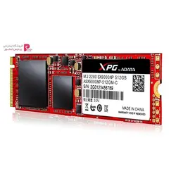 اس اس دی اینترنال ای دیتا مدل SX9000 ظرفیت 512 گیگابایتAdata SX9000 Internal SSD Drive - 512GB
