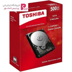 هارددیسک اینترنال توشیبا سری L200 مدل HDWJ105 ظرفیت 500 گیگابایتToshiba L200 HDWJ105 Internal Hard Drive - 500GB