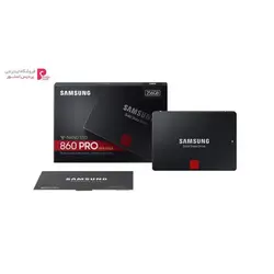 اس اس دی سامسونگ مدل 860 pro ظرفیت 256 گیگابایتSamsung 860 pro SSD Drive 256GB