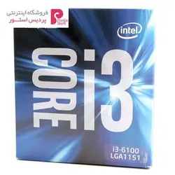 پردازنده مرکزی اینتل سری Skylake مدل Core i3-6100Intel Skylake Core i3-6100 CPU